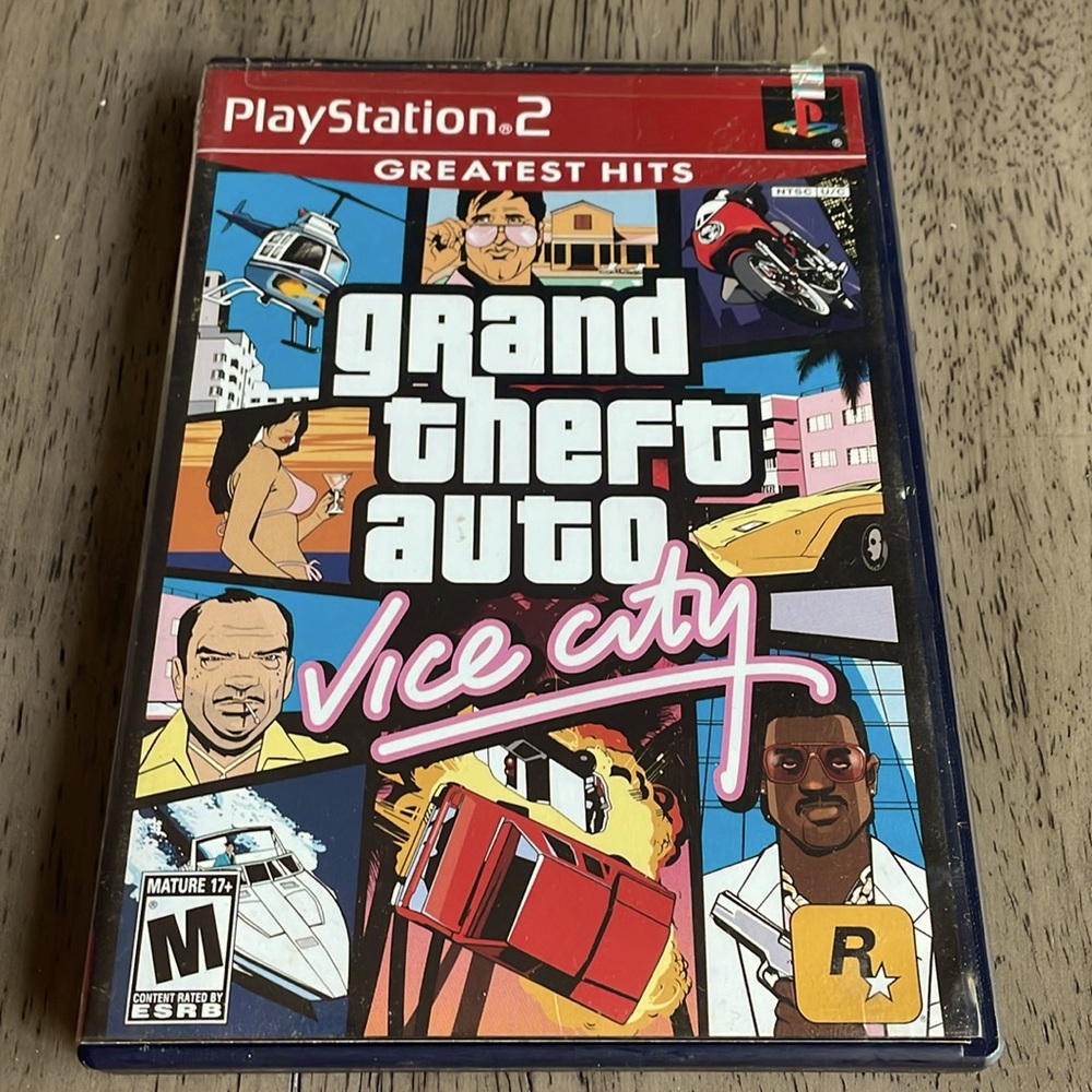 Grand Theft Auto Vice City - Sony PlayStation 2 - Game